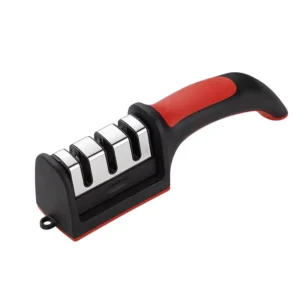 Multi functional Three level Fast Knife Sharpener for Household Use Suitable for Various Cutting Tools