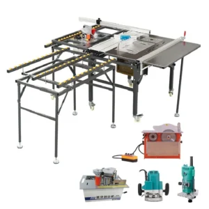 Multifunction Precision Small Wood Cutting Machine Sliding Table Panel Saw for Woodworking Sliding