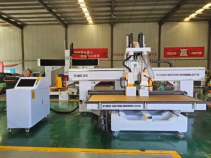 Multifunctional 4 Axis CNC Router Woodworking Machine with Servo Motor ATC ToolChanger High Precision Smart Control