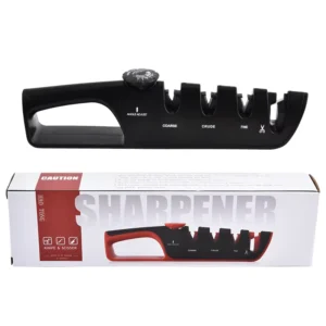 Multifunctional Adjustable Manual Tungsten Steel Ceramic Four In One Professional Multi Grit Durable Knife Sharpener Home