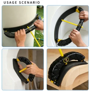 Multifunctional Adjustable Square Medium Hardness Handheld Sander OEM OBM Customization Various Sanding Applications 2mm