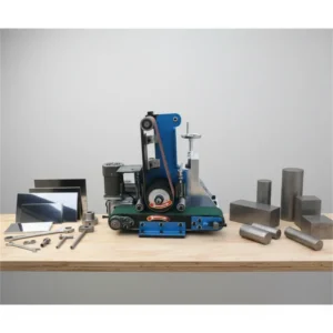 Multifunctional High Rigidity Electric Belt Sander Polishing Machine with Adjustable Speed for Metal Polishing and Grinding