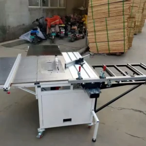 Multifunctional Portable Mini Wood Cutting Machine 220V Panel and Circular Saw with Sliding Table for Home Use