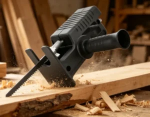 Multifunctional Reciprocating Saw Adapter Electric Drill Convert Attachment Portable Saber Saw Converter with Saw Blades