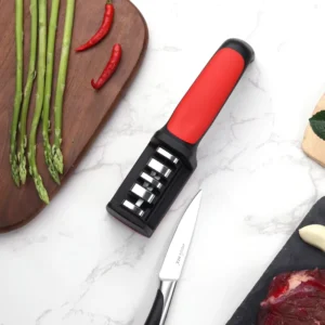 Multifunctional Replaceable Hand held Knife Blade Sharpener Comfortable Handle Does Not Hurt Hands