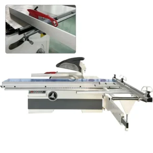 Multifunctional Room Door Horizontal Wood Cutting Sliding Table Panel Saw Machine