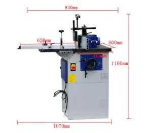 Multifunctional Vertical Wood Milling Machine Wood Grooving Trimming Machine for Woodworking