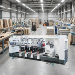 Multiple 6 Rows Wood Drilling Machine