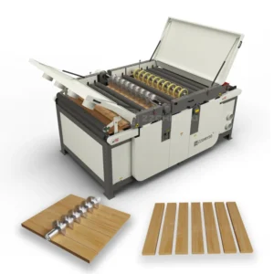 Multiple Blade Rip Saw Machine Panel Saw for Wood Plank