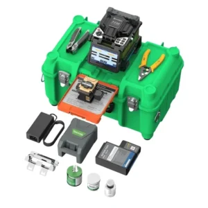 Multiple Language FTTX Fusion Splicer FX39 Compact Core to Core Splicing Machine High Speed 8s Heating