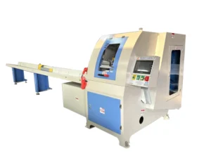 NC Circular Crosscut Saw Automatic Feeding Ensures High Precision Consistent Diagonal Cutting for Triangle Wood Processing
