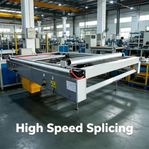 ND ASM Heavy Duty Automatic Splicer Machine Fully Automatic High Efficiency 150 300m/min 380V for Corrugated