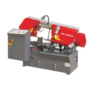 NEW CS-280II Angle Band Saw Machine for Metal China Band Saw Cutting Automatic Horizontal Cut 45 Degree Band Saw Machine