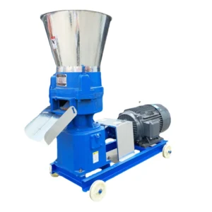 New 100-1000kg/h Stainless Steel Roller Turning Biomass Wood Pellet Press Machine