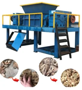 New Design Industrial Paper Wood Pellet Single Shaft Shredder Machines
