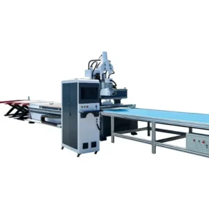 New Design Wood Cutting Machine for Furniture Cabinet Door Panel Woodworking Cutting Engraving CNC Router Auto Loading&Unloading