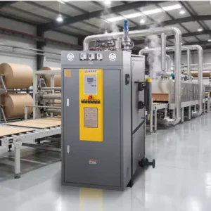 New High Efficiency Vertical 500kg h Electric Low Pressure Steam Boiler Energy Saving Fast Steam Wood Steamer Furniture Factory