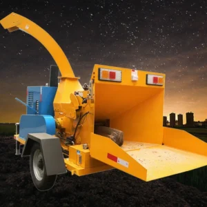New Industrial Wood Crusher Drum Chipper Wood Chips Crusher Machine for Sawdust Powder