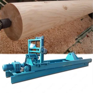 Neweek Woodworking Large Dia 12m Rotating Round Beam Log Router Lathes Wood Rounding Machine