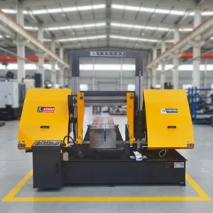 OEM Horizontal Hydraulic Double Column Metal Band Sawing Machine with 5.5kw Motor Multifunctional for Cutting Mold Steel