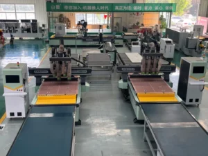 One Drag Two CNC Nesting Line Panel Furniture Wood Cutting Machinery