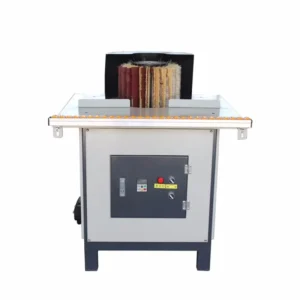 One Head Single Roller Brush Sander Manual Woodworking Polishing Sanding Machine