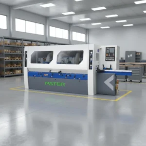 PATER Automatic Heavy Duty Four Sided Moulder Bearing High Precision Wood Profile Moulding Machine High Productivity Woodworking