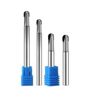 PCD Carbide End Mill 1.5 12mm R0.5 R6mm Carbon Fiber Graphite Diamond Ball Milling Cutter for Aluminum