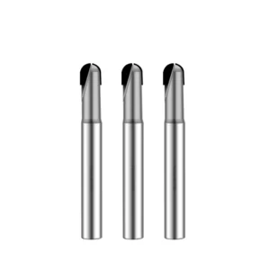 PCD Diamond Ball End Mill Cutter Tungsten Tool PCD Blade for Machining Copper Aluminum Carbon