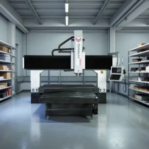 PE BT40 CNC Gantry Machining Center 12000 RPM High Accuracy Plastic Nylon Machining Training for Job Shop Production