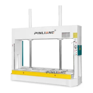 PINLIANG 60T Plywood Veneer MDF Woodworking Hydraulic Cold Press Machine 380V 5.5kW for Wooden Door