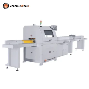 PINLIANG Automatic Optimizing Cross Cut off Saw CNC Wood Cross Cut Sawing Machine