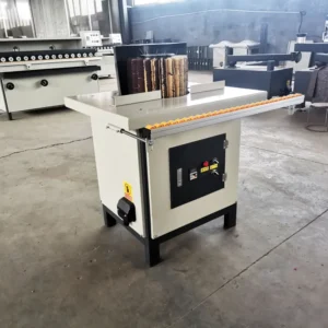 PM20A Manual Vertical Woodworking Wood Curved Chair Leg Brush Edge Sander Sanding Polisher Machine