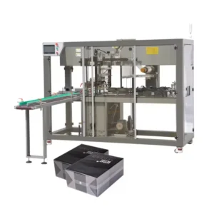 PQ 450 Automatic Tear Tape Plastic Film Overwrapping Tea Overwrap Packing 3D Perfume Paper Box Cellophane Wrapping Machine