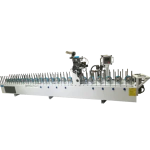 PVC Hot Glue Profile Wrapping Machine Multifunctional PLC Controlled Bearing & Motor Core Components Easy Operation