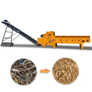 Palm Wood Chipper Wood Pallet Chipper Shredder Tree Cutting Machine