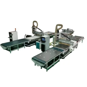 Panel Furniture Making ATC CNC Router Machine with Auto Lading Unloading Function