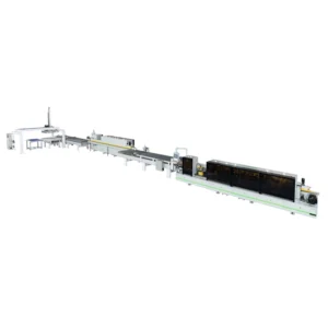 Panel Left and Right Edge Banding Linear Production Line with Auto Feeder and Auto Stacker Other Woodworking Machinery