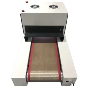 Paper A4 Curtain MDF Liquid Roller Automatic Spray Coating Varnish Spot UV LED Curing Machine
