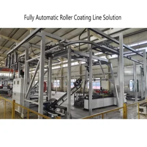 Patent Tech Automatic Conveyor Idler Painting Line 18 Process Eco Coating System for High Capacity Mass Production