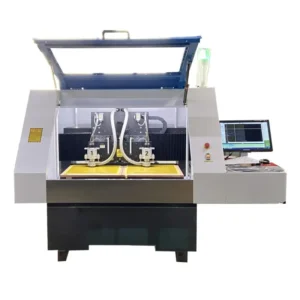 Pcb Cnc Manual Tool Change Drilling and Milling Carving Machine for Mpcb Fr4 Copper Plate Led Lighting