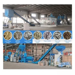 Pellet Production Line Factory Directly Automatic Wood Pellet Making Machine Wood Pellet Mill Wood Pellet Line