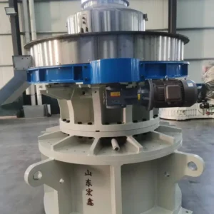 Permanent Magnet Motor Direct Drive Pellet Machine with Very Low Power Consumption
