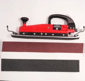 Pneumatic Orbital Reciprocating Sander Industrial Air Palm Sander for Metal Wood Polishing
