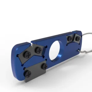 Pocket Knife Sharpener Hunting Sharpener 25° Tungsten Carbide and Ceramic with Coarse Sharpening Fine Honing for Pocket Knives