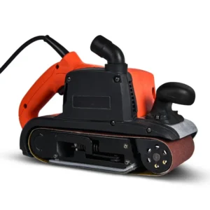 Portable 1600W Electric Wood Sanding Machine Household Mini 4″ Wide Belt Polisher for Wood Grinding Power Tools