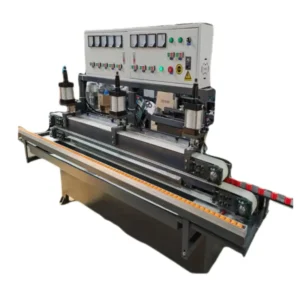 Portable 7 Motor CNC Glass Edging Polishing Machine Straight Line Mirror Grind Glass Beveled Edge Polish Machine
