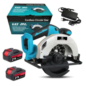 Portable Cordless Circular Saw with Brushless Lithium Battery for Industrial grade Processing of Stone and Wood
