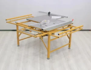 Portable Foldable Table Saw Machine Horizontal Style for Woodworking Carpenter Use Making Sliding Table Portable Folding Saw