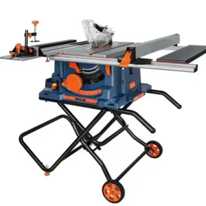 Portable Folding Electric Woodworking Table Saw Horizontal Circular Saw Machine with Motor and Blade for Retail Industries